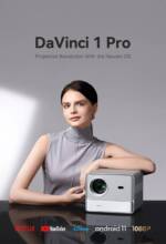 €299 with coupon for WANBO DaVinci 1 Pro Projector from EU warehouse GEEKBUYING