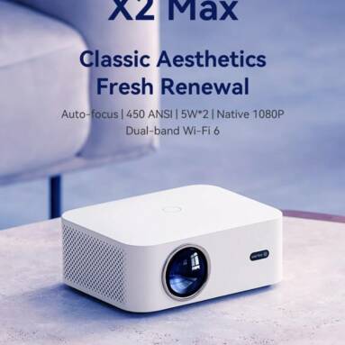 €139 with coupon for WANBO X2 Max Projector from EU warehouse GEEKBUYING