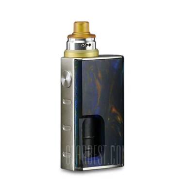 $46 with coupon for WISMEC LUXOTIC BF BOX Mod Kit with Tobhino RDA  –  BLACK from GearBest