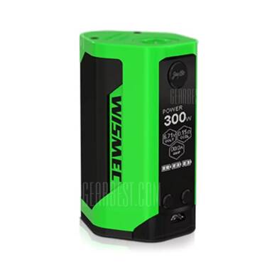 $39 with coupon for WISMEC Reuleaux RX GEN3 TC Box Mod  –  GREEN from Gearbest