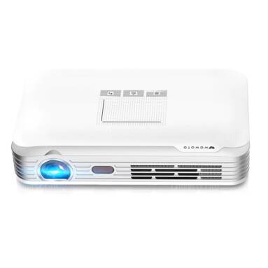 €378 with coupon for WOWOTO T8E Projector Mini Smart LED HD 1080P Wifi Support Same Screen Prejector from BANGGOOD