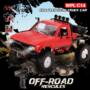 WPL C14 1/16 2.4GHz 4WD RC Crawler Off-road Semi-truck Car with Headlight RTR