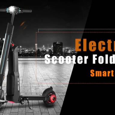 $599 with coupon for WW WWBETTER W – 007A Dual Use Electric Scooter Smart Folding Bike – BLACK EU PLUG from GearBest