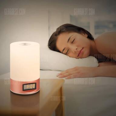 $16 with coupon for Wake Up Light  –  ROSE GOLD from GearBest