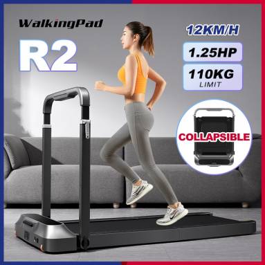 €611 with coupon for WalkingPad R2 Treadmill LCD Display bluetooth Folding Walking Pad Home Fitness Equipment from EU CZ warehouse BANGGOOD
