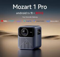 €369 with coupon for Wanbo Mozart 1 Pro Projector from EU warehouse GEEKBUYING