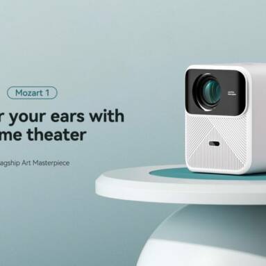 €258 with coupon for Wanbo Mozart1 Smart Projector from HK / EU CZ warehouse BANGGOOD