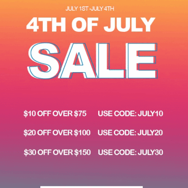 4th of july sale from VaporDNA.com