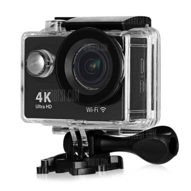 $39 with coupon for H9 Ultra HD 4K Action Camera  – EU PLUG BLACK from GearBest