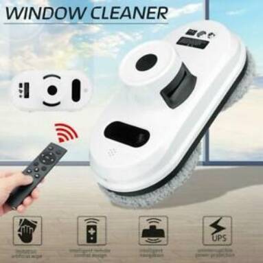 €108 with coupon for Window Cleaning Robot Remote Control Anti Falling Glass Automatic Cleaner Tool from BANGGOOD
