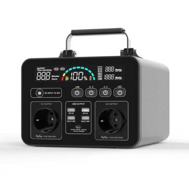 €274 with coupon for Wolike 500W 135200mah Portable Power Station Solar Generator Power Bank EU Plug For Home Camping Car Energy Power Supply from EU CZ warehouse BANGGOOD