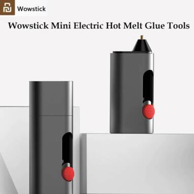 $13 with coupon for Wowstick Cordless Electric Hot Melts Glue Pen Gluer 2000mAh Type-C Rechargeable DIY Art Craft Glue Pen W/ 20pcs Glue Sticks from EU CZ warehouse BANGGOOD