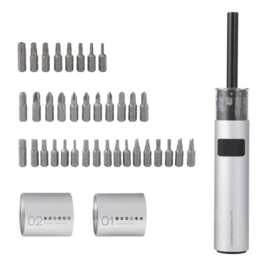 €15 with coupon for Wowstick SD63 Stabdard 12 in 1 Dual Power Lithium Electric Screwdriver 3LED Lights Rechargeable Screw Driver Kit Magnetic Suction One Button Design from EU CZ warehouse BANGGOOD