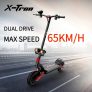 1058 € με κουπόνι για X-Tron X10 Pro Ηλεκτρικό σκούτερ διπλού κινητήρα 60V 3200W 10 ιντσών Πτυσσόμενο E-scooter 70 Km/h Μέγιστη Ταχύτητα Υδραυλικό Φρένο από την αποθήκη ΕΕ GSHOPPER