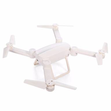 $37 with coupon for X8TW Foldable RC Quadcopter 0.41MP WiFi Camera  –  WHITE from GearBest