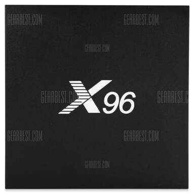 $26 with coupon for X96 Android 6.0 TV Box  –  EU PLUG  BLACK from GearBest