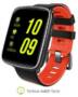 XANES® A6S 1.3'' Color Screen IP67 Waterproof Smart Watch Heart Rate Blood Pressure Monitor Remote Camera Find Phone Fitness Sports Bracelet - Red