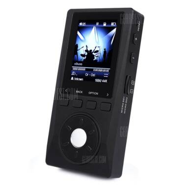 $115 with coupon for XDUOO X10 HD Lossless Music MP3 Player  – BLACK from GearBest