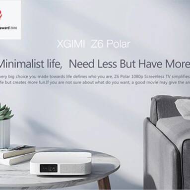 $529 with coupon for XGIMI Z6 Smart Projector from GEARBEST