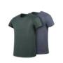 XIAOMI 7th Summer Men Short Sleeve Breathe Freely Flower Yarn Quick-drying Fitness Sport T-shirts - Grey 170/88A