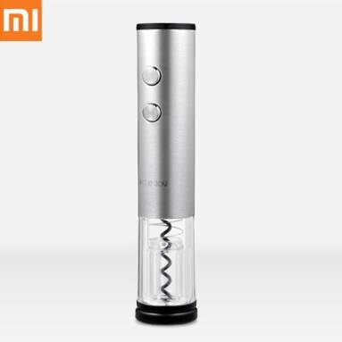 €16 with coupon for XIAOMI CIRCLE JOY Round Stainless Steel Electric Opener Wine Opener from BANGGOOD