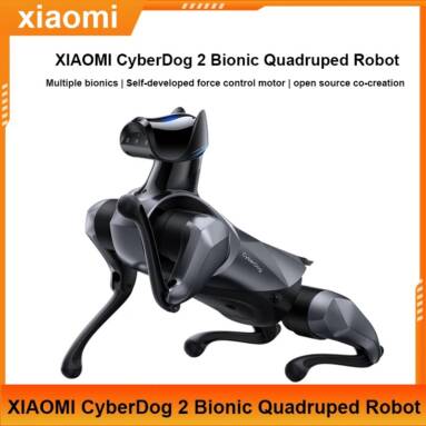 €2827 with coupon for XIAOMI Cyberdog 2 Robot Dog from ALIEXPRESS