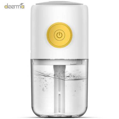 €11 with coupon for XIAOMI Deerma Mini USB Ultrasonic Mist Humidifier Aroma Essential Oil Diffuser – White from BANGGOOD