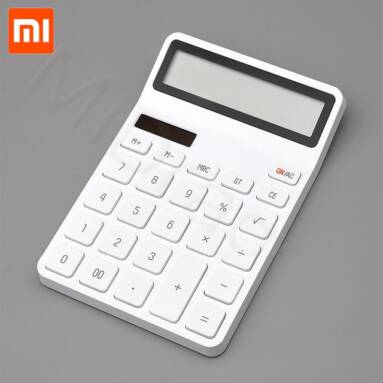 €7 with coupon for XIAOMI LEMO Desktop Calculator Photoelectric Dual Drive 12 Number Display Automatic Shutdown Calculator For Office Finance from BANGGOOD