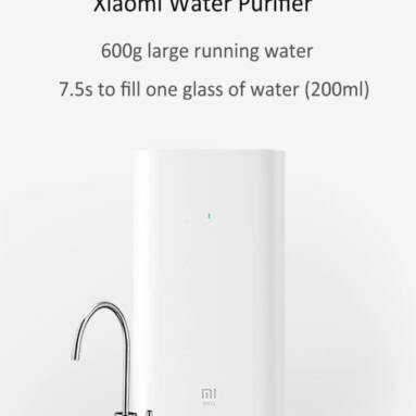 €281 with coupon for XIAOMI MR624 600G Water Purifier 125W 4 Powerful Filtration Reverse Osmosis Kitchen Appliance with Mijia APP from EU CZ warehouse from BANGGOOD