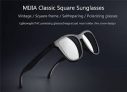 17 يورو مع كوبون لـ XIAOMI Mijia Classic Square النظارات الشمسية ذاتية الإصلاح TAC Polarizing Lense No Scew Sunglasses 6 Layer Polarising Film من مستودع EU CZ BANGGOOD