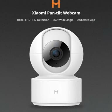 €23 with coupon for [Global Version] XIAOMI Mijia IMILAB H.265 1080P 360° Night Version Smart AI IP Camera Home Baby Monitor Pan-tilt Webcam from EU CZ warehouse BANGGOOD