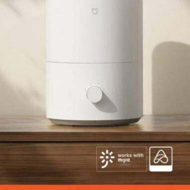€41 with coupon for XIAOMI Mijia MJJSQ04DY Humidifier 4L Large Capacity 3 Gears 300ml/h Spary Volume Silver Ion Antibacterial APP Control Low Noise from EU CZ warehouse BANGGOOD