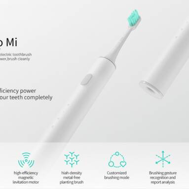 €19 with coupon for [INTERNATIONAL VERSION] Newest XIAOMI Mijia Sonic Smart Electric Toothbrush with bluetooth Linkage Wireless Charging IPX7 Waterproof APP Control from BANGGOOD