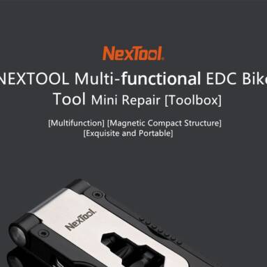 €10 with coupon for NexTool Multifunctional Bicycle Tool Bike Repair and Tire Repair Tool Set from GEARBEST