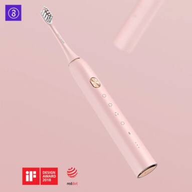 €22 with coupon for XIAOMI Original SOOCAS X3 Waterproof Electric Toothbrush Rechargeable Sonic Electrric Toothbrush Upgraded Ultrasonic Toothbrush PINK Global Version from BANGGOOD