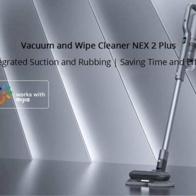 €343 with coupon for XIAOMI ROIDMI NEX 2 Plus X30 Plus Handheld Cordless Vacuum Cleaner With Rotating Mops from EU warehouse GEEKMAXI