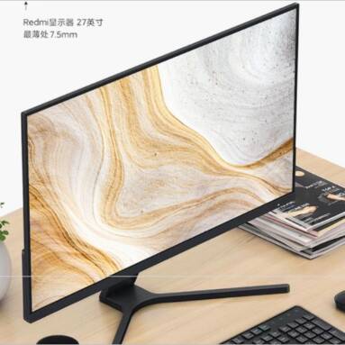 €112 with coupon for XIAOMI Redmi 27-Inch Gaming Monitor 1080P Full HD 75Hz Supported 178° Viewing Angle Low Blue Light Micro Side Ultra-thin Gaming Computer from EU ES warehouse BANGGOOD
