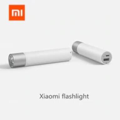 €16 with coupon for XIAOMI SOLOVE X3 USB Rechargeable Brightness EDC Flashlight 3000mAh Power Bank Mini LED Torch Bike Light from ALIEXPRESS