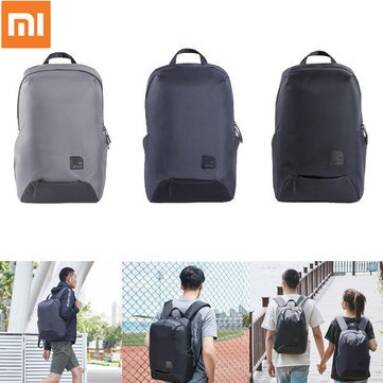 $39 with coupon for XIAOMI Waterproof Backpack Classic Business Backpacks 23L Capacity Cooling Decompression Students Laptop Bag Men Women Travel Bags For 15-inch Laptop from BANGGOOD
