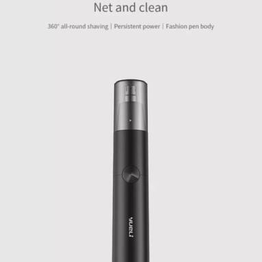 $9 with coupon for XIAOMI YUELI HR-310BK H31 Electric Nose Hair Trimmer 360 Degree Rotate Safe Cleaner Tool from GEARVITA