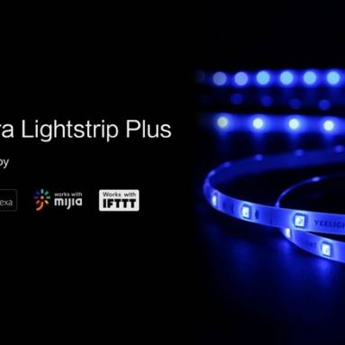 €27 with coupon for XIAOMI Yeelight YLDD04YL 2M Smart LED Strip Light EU Plug Kit from BANGGOOD