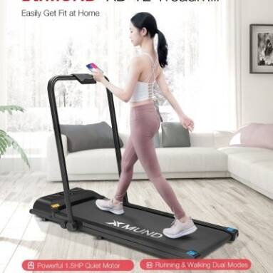 €167 with coupon for XMUND XD-T2 Treadmill 12km/h Adjustable LCD Display Bluetooth Non-slip Walking Pad Remote Control Gym Home Fitness Equipment from EU PL warehouse BANGGOOD