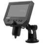 XSC G600 Portable 3.6MP 600x LCD Digital Microscope  -  EU PLUG  BLACK