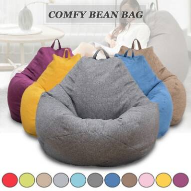 €9 with coupon for XXL Large Gamer Bean Bag Chairs Gaming Seat Sofa Cover Indoor For Adults Kids Lazy Sofa Bag from BANGGOOD