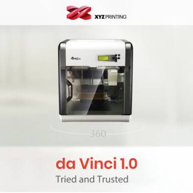 $999 with coupon for XYZprinting Da Vinci 1.0 High Quality 3D Printer Machine – Multi-A EU Plug from GEARBEST