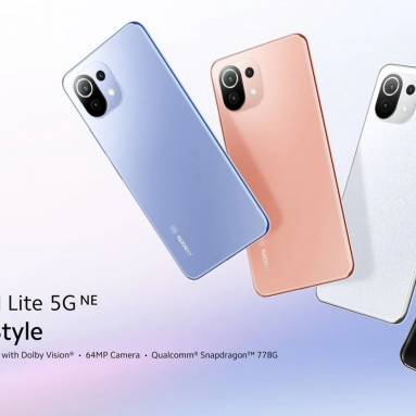 €254 with coupon for Xiaomi 11 Lite 5G NE Smartphone Global Version 8/128GB from EU warehouse GOBOO