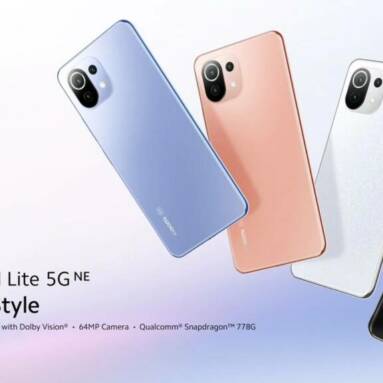 €230 with coupon for Xiaomi 11 Lite 5G NE Smartphone 6/128GB Global Version – BLACK from EU warehouse GOBOO