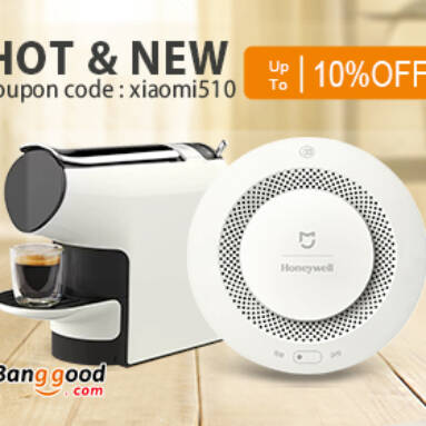 10% OFF for Xiaomi Smarthome Products from BANGGOOD TECHNOLOGY CO., LIMITED