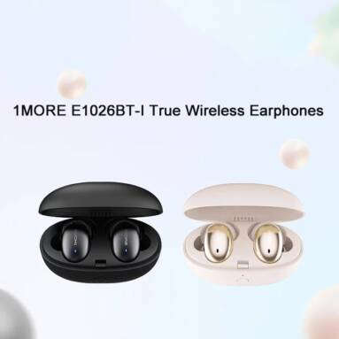 €58 with coupon for Xiaomi 1MORE E1026BT-I True Wireless In-ear Earphones from GEARBEST