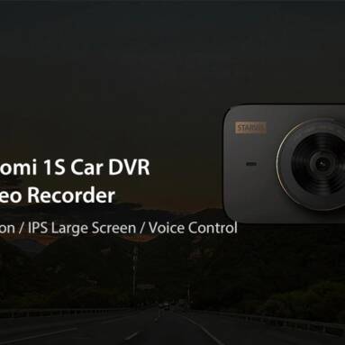 $44 with coupon for Xiaomi 1S Car DVR Global Version 140 Degree Wide Angle from GEARVITA